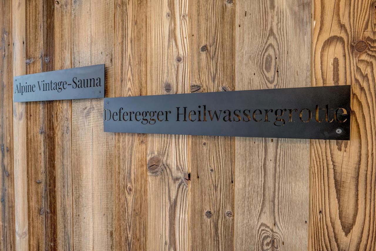 Das Unterrain Lifestyle Hotel Sankt Jakob in Defereggen Dış mekan fotoğraf